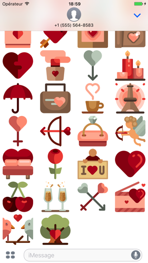 Love stickers pack for valentine's day(圖3)-速報App