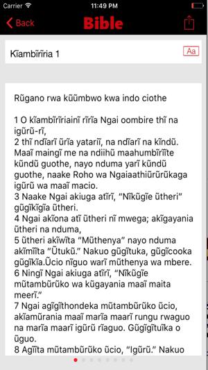 Kikuyu Bible