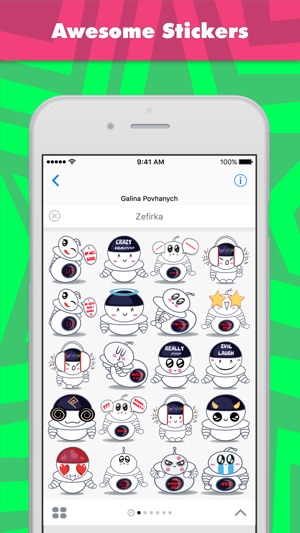 Zefirka stickers by Gal1na(圖1)-速報App