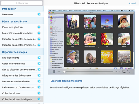 Tutorom pour iPhoto '09 - Formation Vidéo screenshot 4