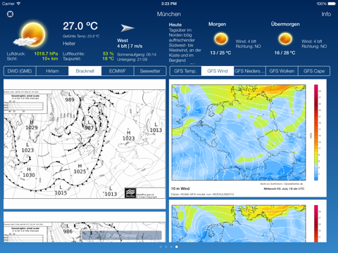 Das Wetter in Deutschland HD screenshot 4