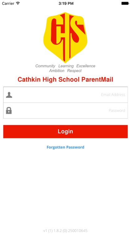 Cathkin High School ParentMail (G72 8YS)