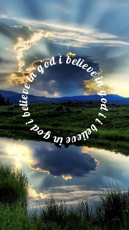 Circular Texts Fonts on Photo