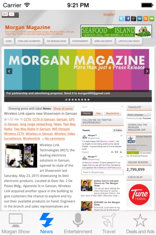 Morgan Magazine screenshot 3
