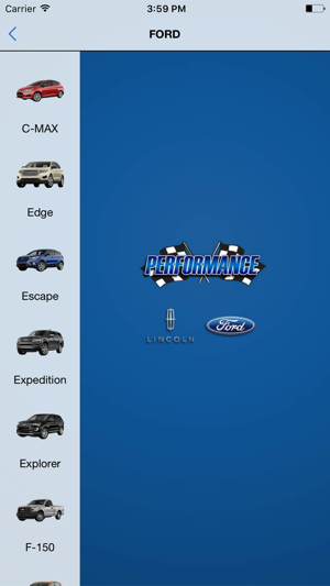 Performance Ford Lincoln Dealer App(圖1)-速報App