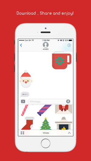 Christo - Christmas & Holiday Stickers(圖5)-速報App