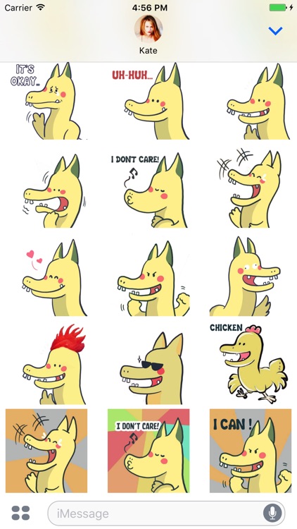 Pikagon Sticker Pack for iMessage