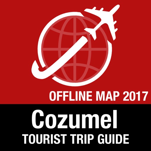 Cozumel Tourist Guide + Offline Map icon