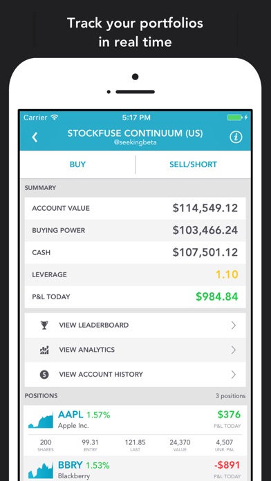 How to cancel & delete Stockfuse – Virtual Stock Market Game from iphone & ipad 1