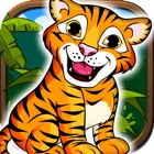 Baby Bengal Tiger Cub’s Fun Run in the Forest for Cool Kids and Youngsters