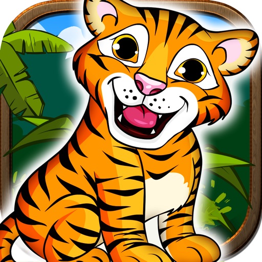 Baby Bengal Tiger Cub’s Fun Run in the Forest for Cool Kids and Youngsters iOS App