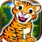 Baby Bengal Tiger Cub’s Fun Run in the Forest for Cool Kids and Youngsters