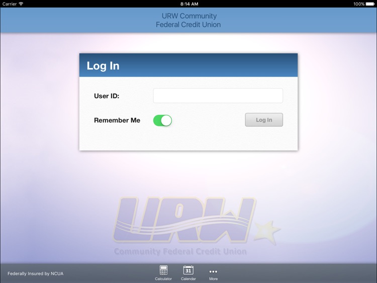 URW Community Federal Credit Union for iPad
