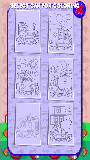 Car Kids Coloring Book(圖2)-速報App