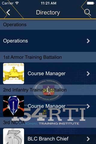 154th Regiment Regional Training Inst. screenshot 3