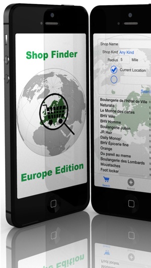 Shop Finder Europe