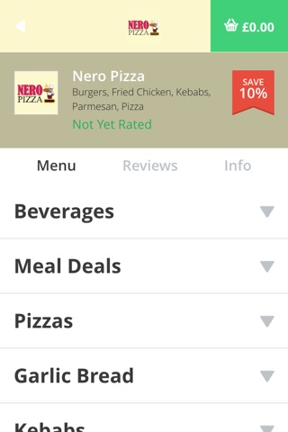 Nero Pizza screenshot 3