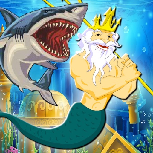 Zeus Merman Shark Attack Icon