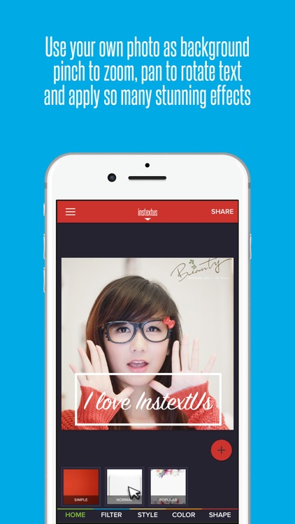 InstextUs - Colorful Text for Instagram