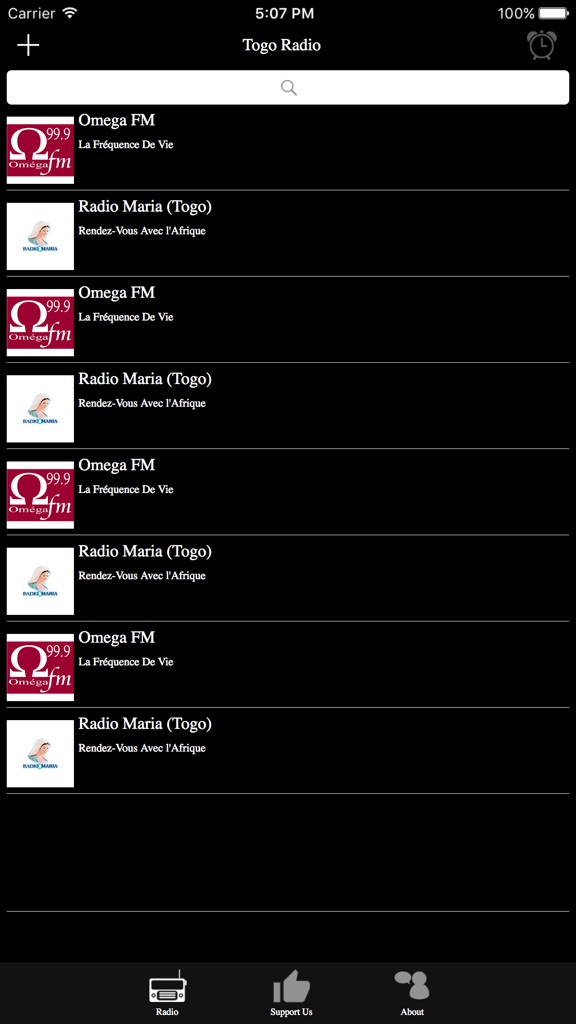 【图】Togo Radio(截图1) 【图】Togo Radio(截图1)