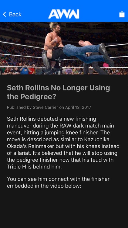 All Wrestling News screenshot-3