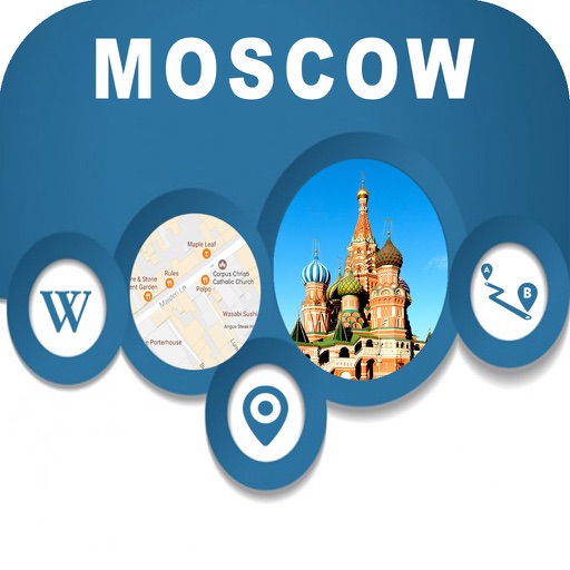 Moscow Russia Offline City Maps Navigation