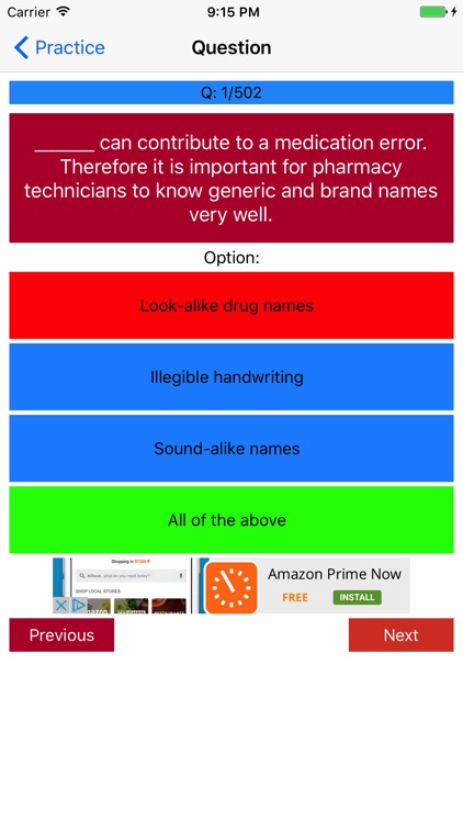 PTCB - Pharmacy Tech Exam Preparation