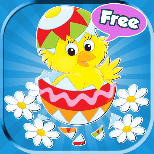 Easter Coloring Book - Spring-time Art fun for Preschoolers: Eggs , Chicks and more Pages Icon