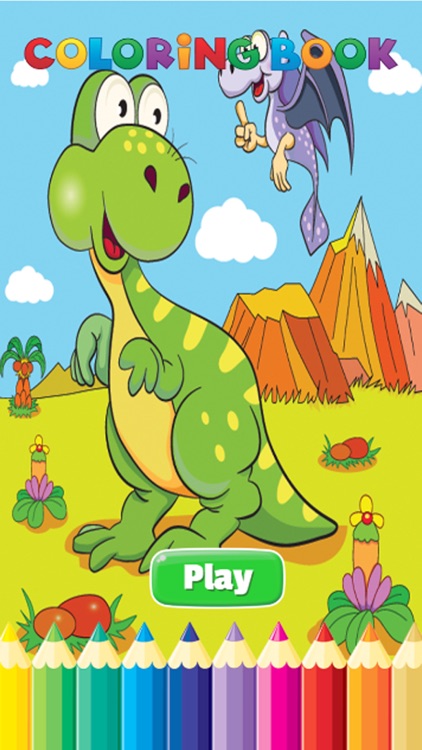 Dinosaur Farm Coloring Book - Activities for Kid