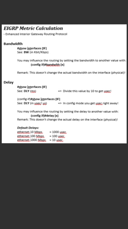 EIGRP Metric Calculator screenshot-4