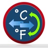 Unit converter for temperature: without typing