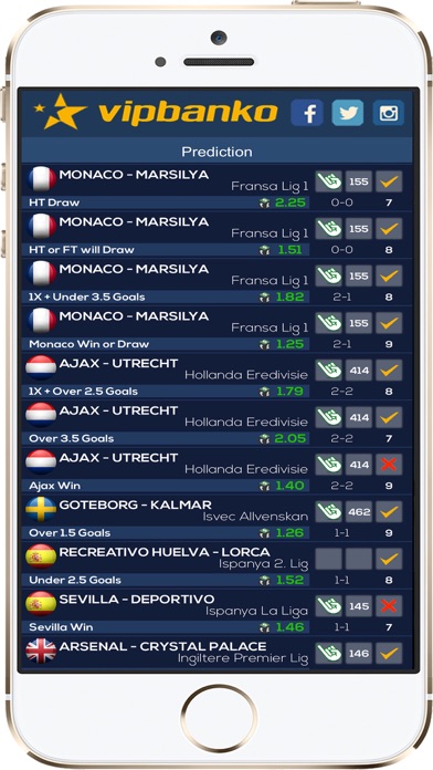 VIPBANKO - Daily Betting Tips Screenshots