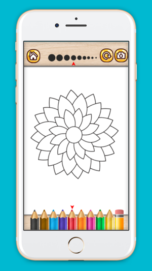 Flowers coloring book 2(圖3)-速報App