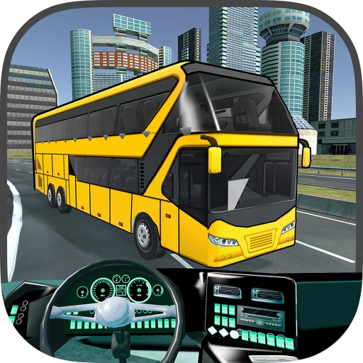 Tourist Bus Transport Driving Simulator Pro 2016 Icon
