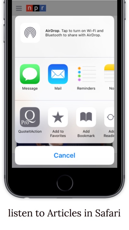 Quote Pro - The App that Reads screenshot-3
