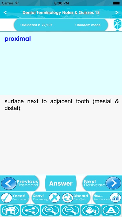 Dental Terminology For Self Learning : 2300 Terms screenshot-4