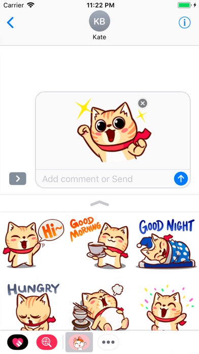 Cat Stickers Collection screenshot 2