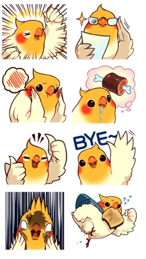 Best Lovely Bird Stickers(圖2)-速報App