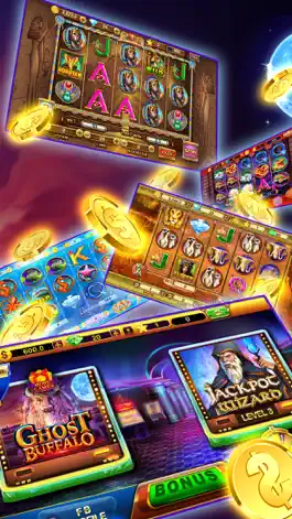 Game screenshot Ghost Buffalo Slots: 777 Casino Slot Machine Games apk