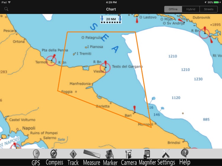 Gargano Nautical Charts Pro screenshot-4