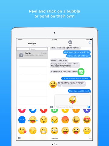 Reactback Stickers screenshot 2