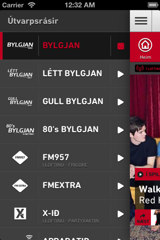 Bylgjan screenshot 2