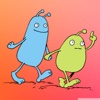 Funny Aliens Stickers