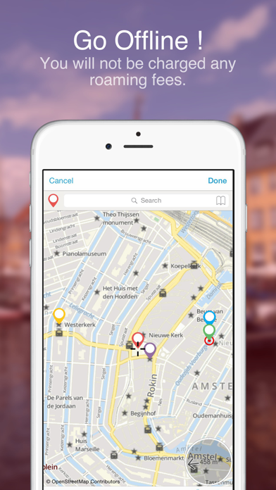 Amsterdam on Foot : Offline Map Screenshot 4