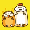 Lucky Bread & Tweet Chick - NHH Animated Stickers