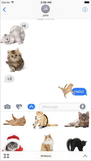 Mr. Meow - funny cat stickers(圖3)-速報App