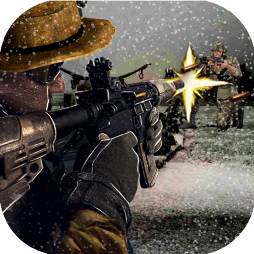 Winter Swat Army Shoot Icon