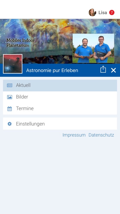 Astronomie pur Erleben