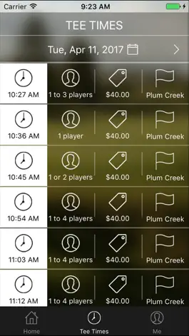 Game screenshot Plum Creek Tee Times hack