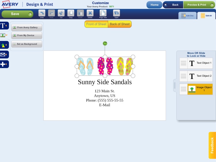 Avery Design & Print screenshot-3